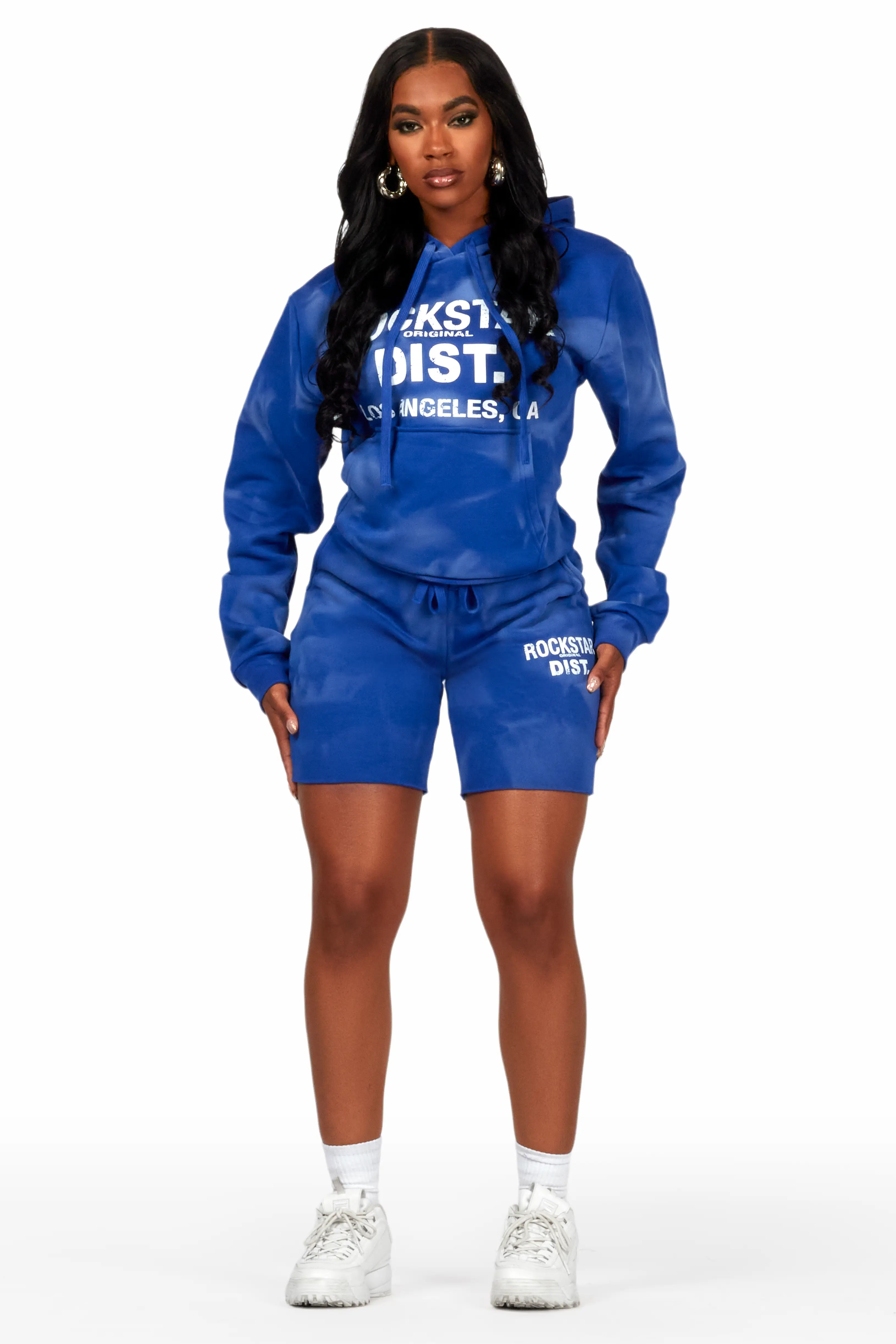 Zebina Royal Blue Short Set - Image 2