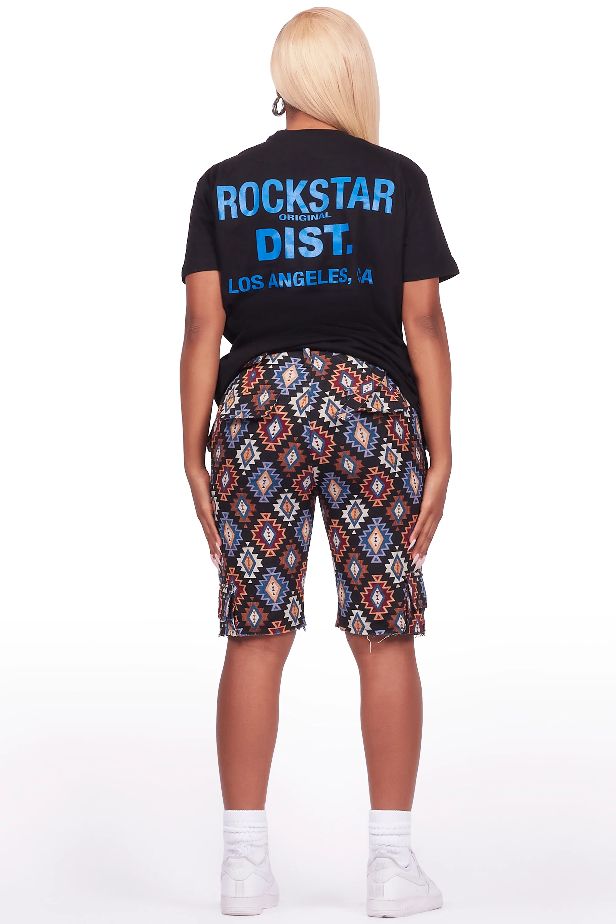 Andraila Black T-Shirt Short Set - Image 5