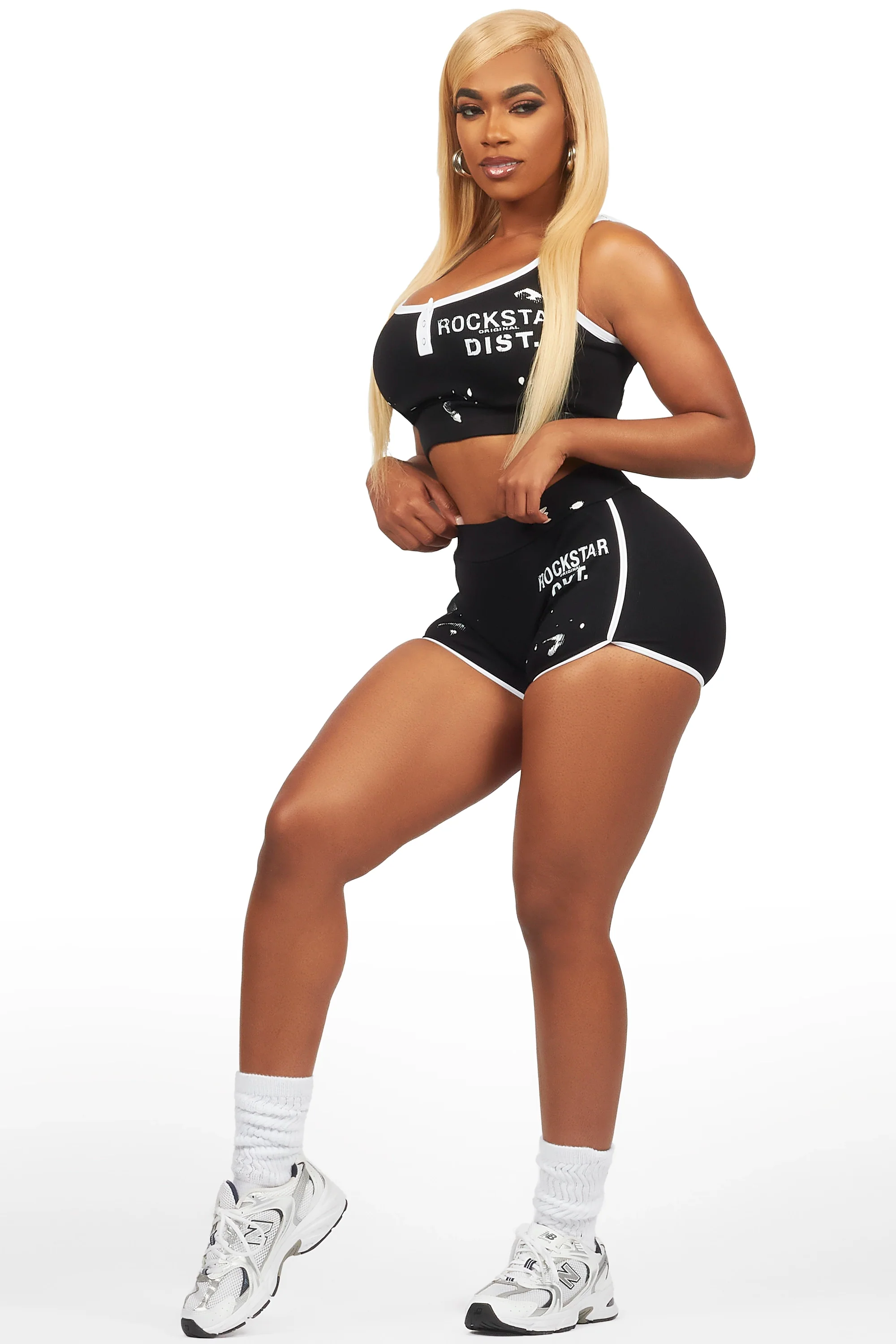 Tameka Black Short Set - Image 4