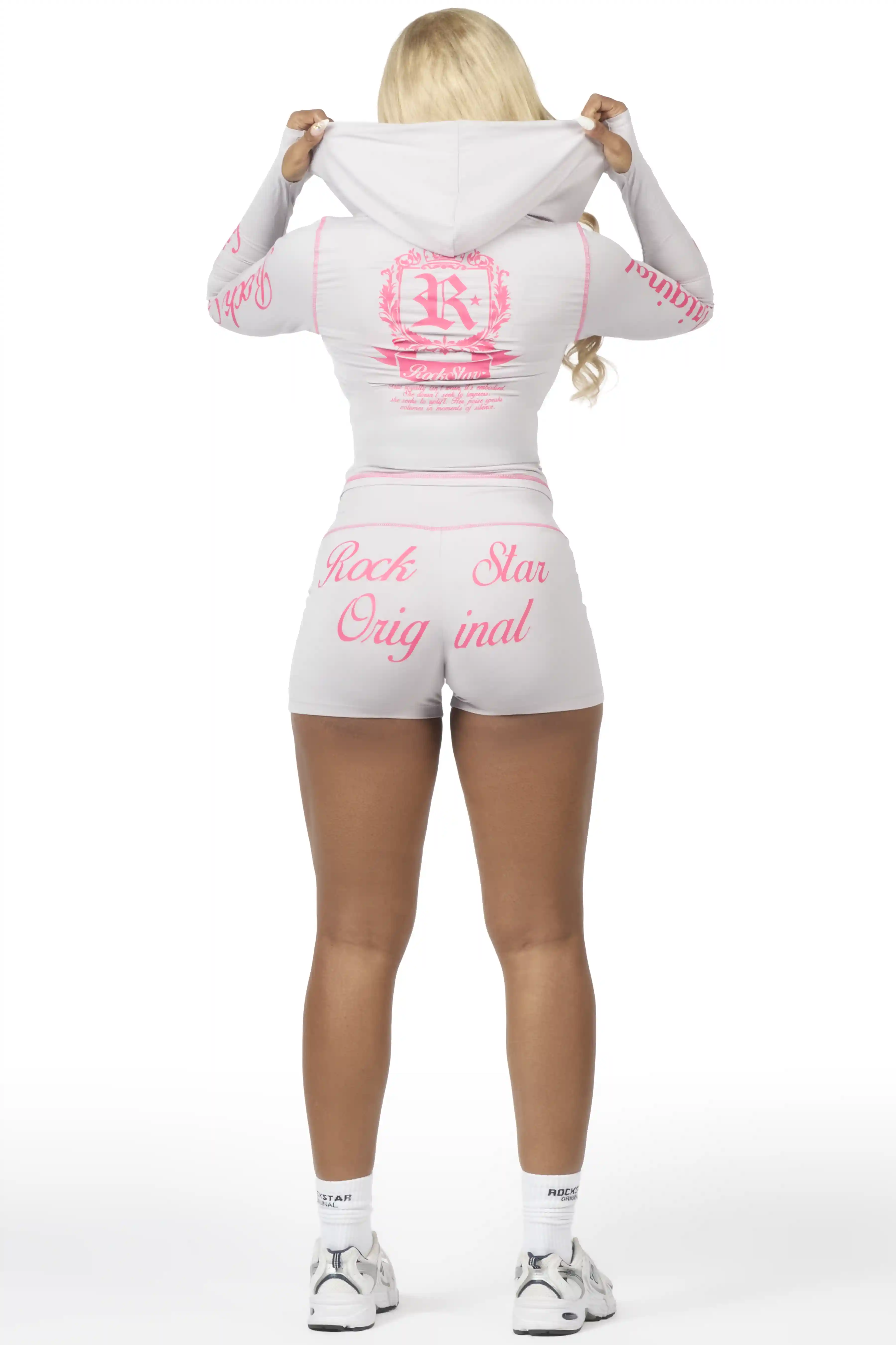 Desmine Grey Short Set - Image 6