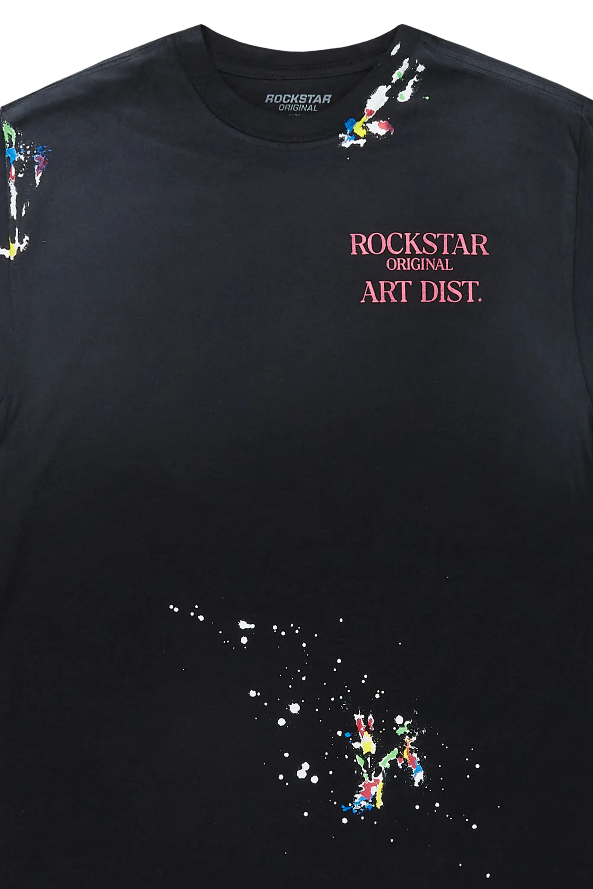 Can't Be Tamed Black/Pink Oversized Tee - Image 2