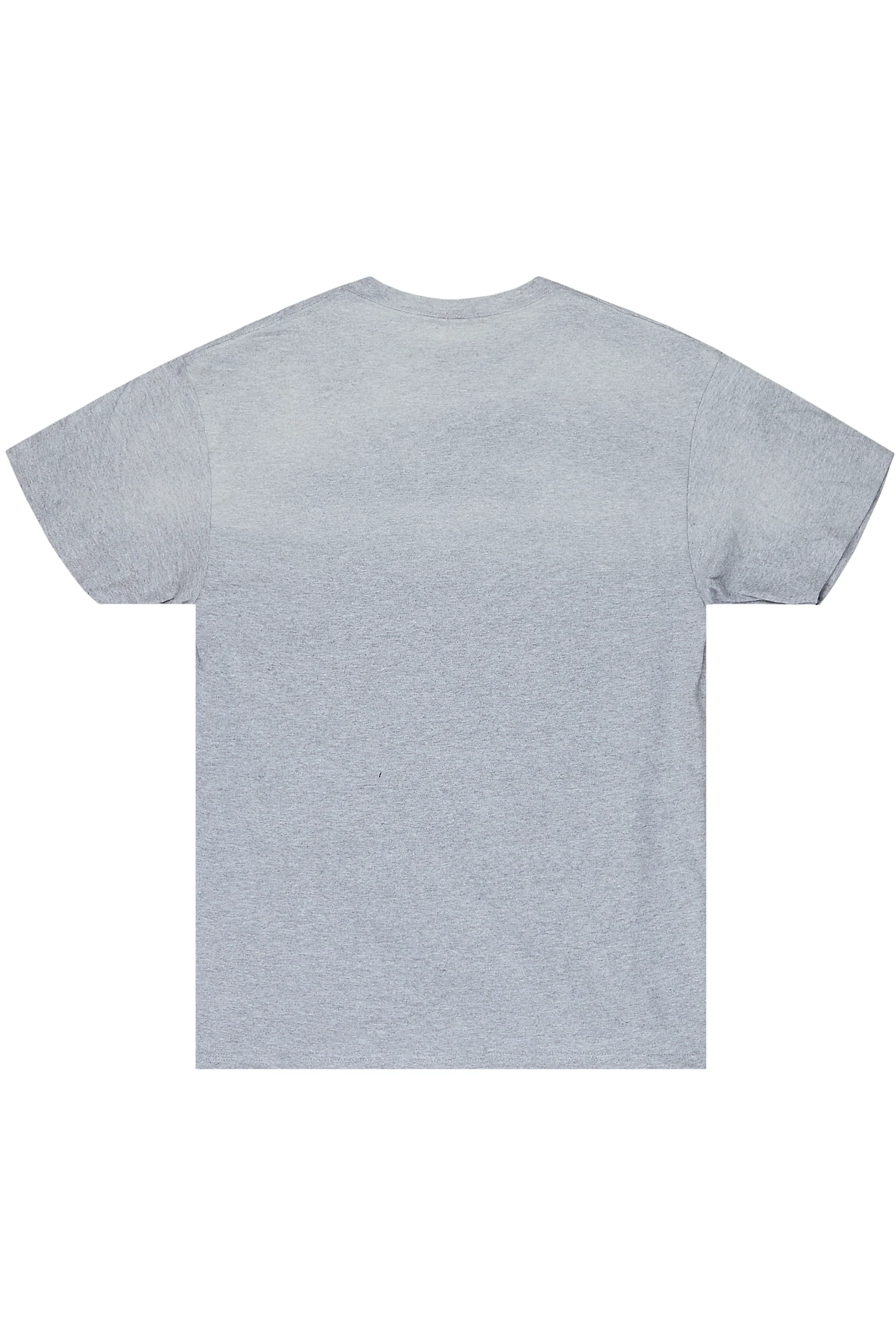 Can't Be Tamed Heather Grey Oversized Tee - Image 3