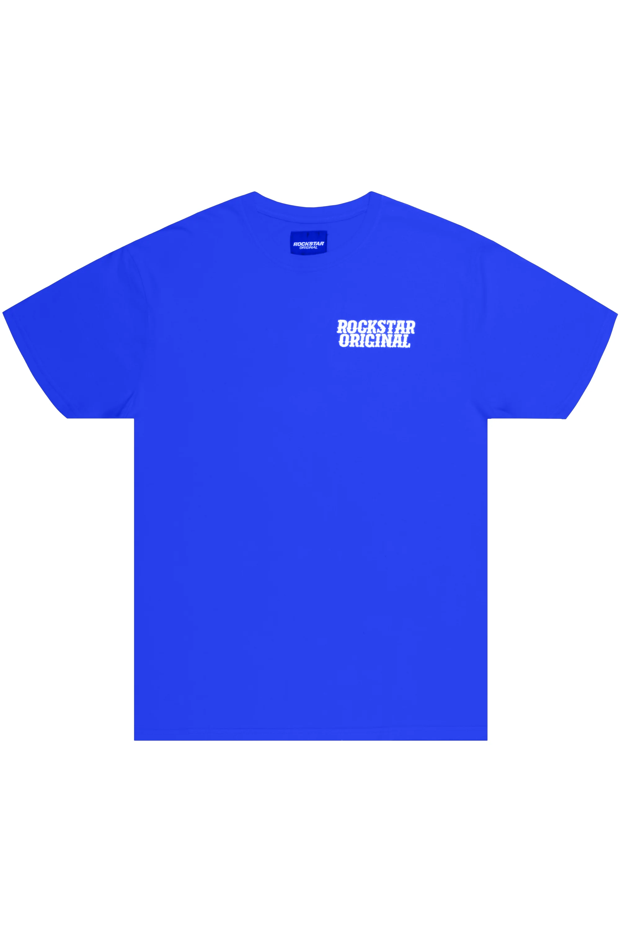 Alayna Royal Blue Oversized Tee - Image 2