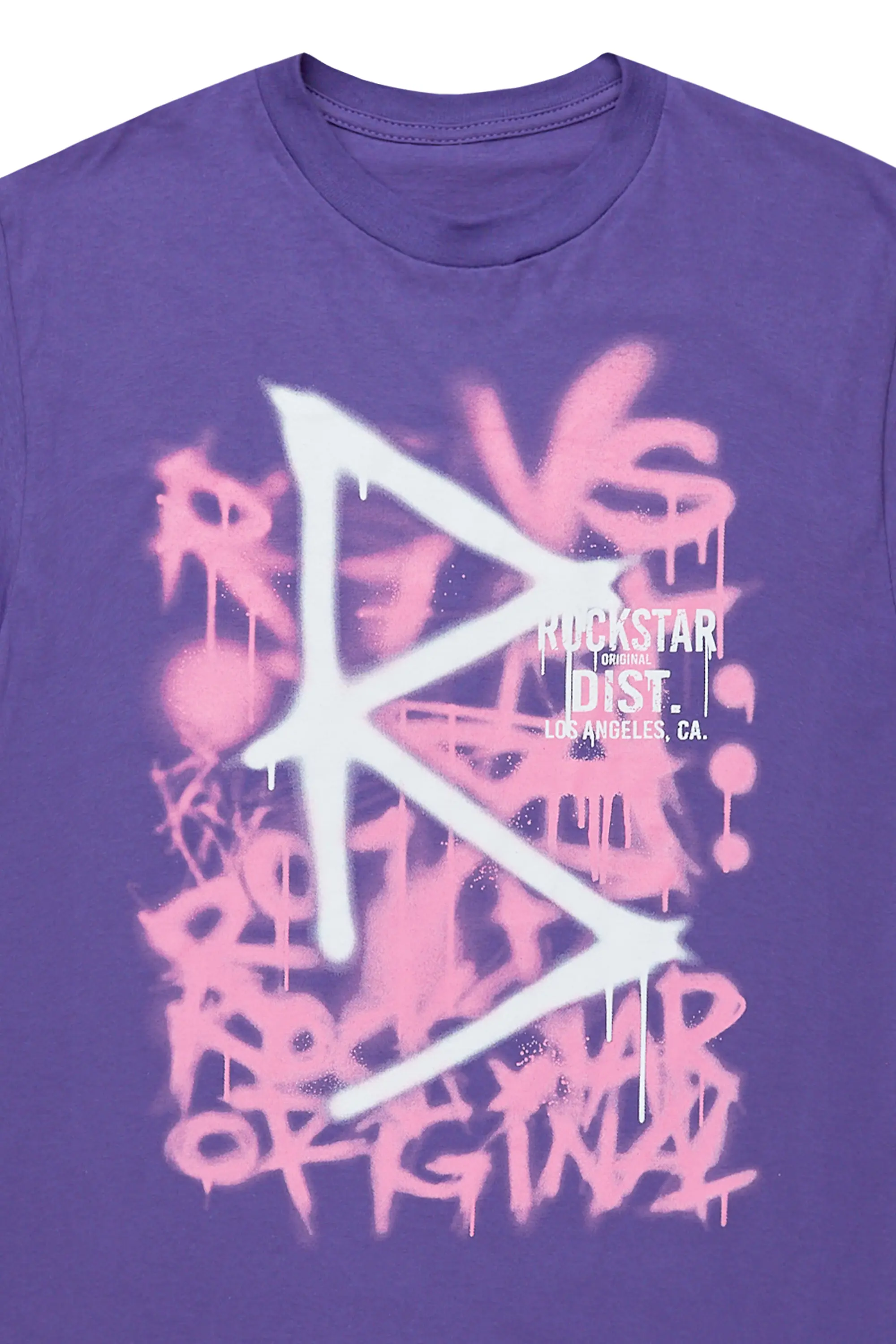 Nahomy Purple Oversized Tee - Image 3
