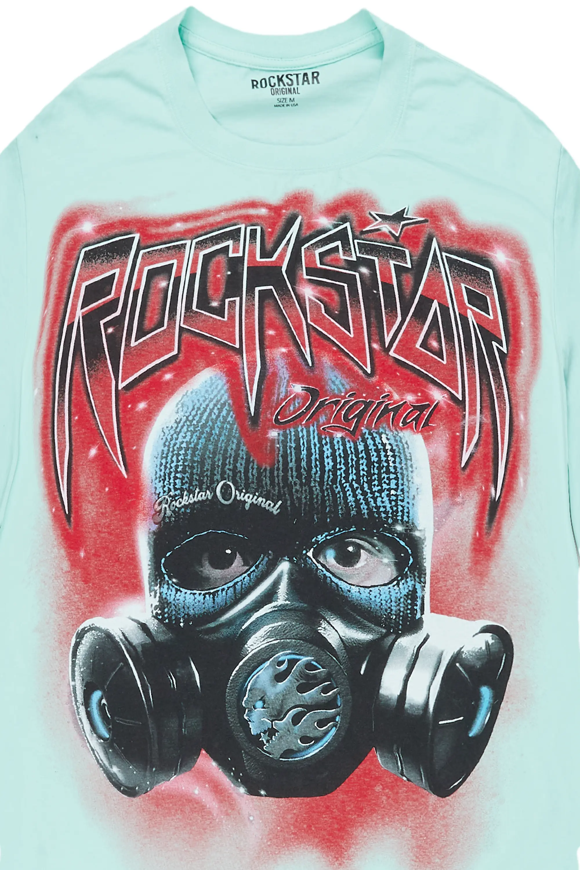 Play Dirty Powder Blue Mega Oversized T-Shirt - Image 2
