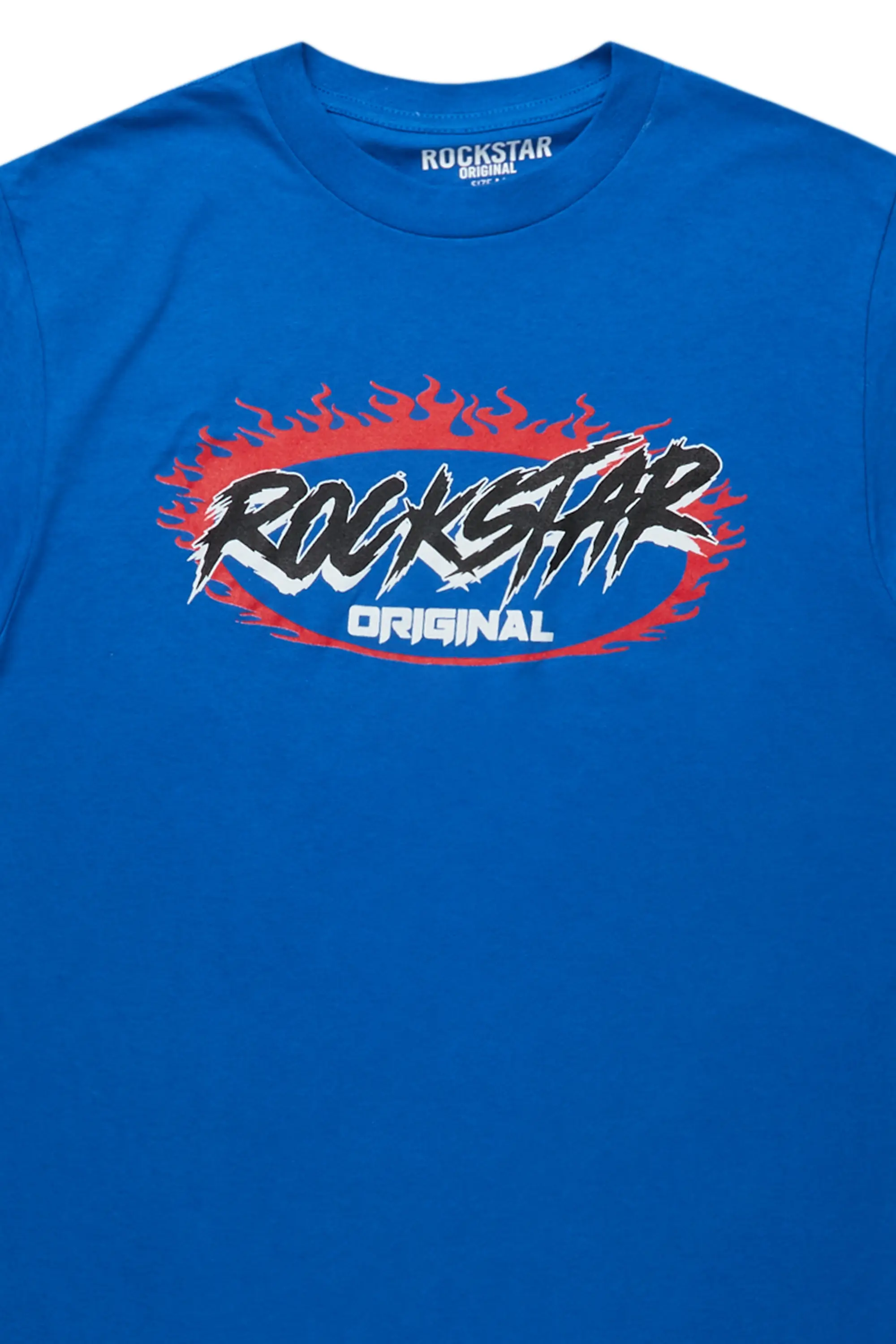 Aviana Royal Blue Oversized T-Shirt - Image 5