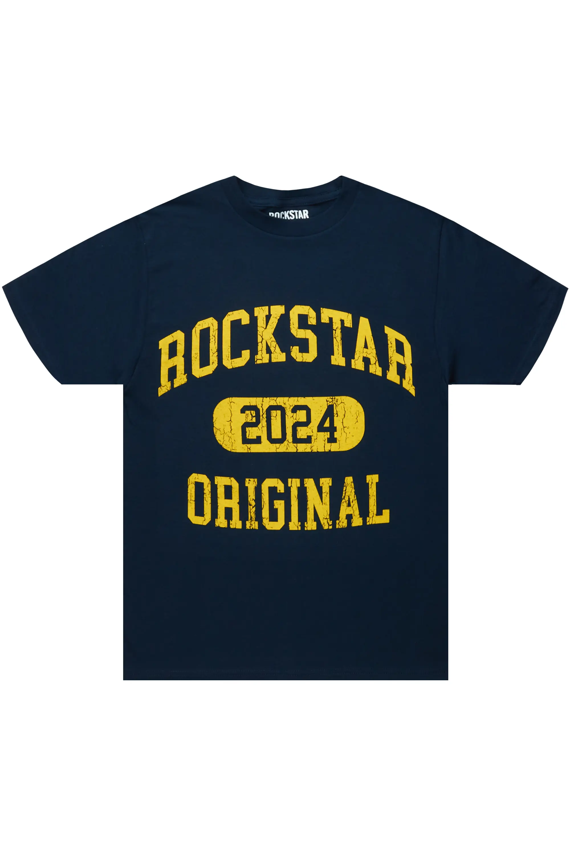 Jherrica Navy Oversized T-Shirt - Image 4