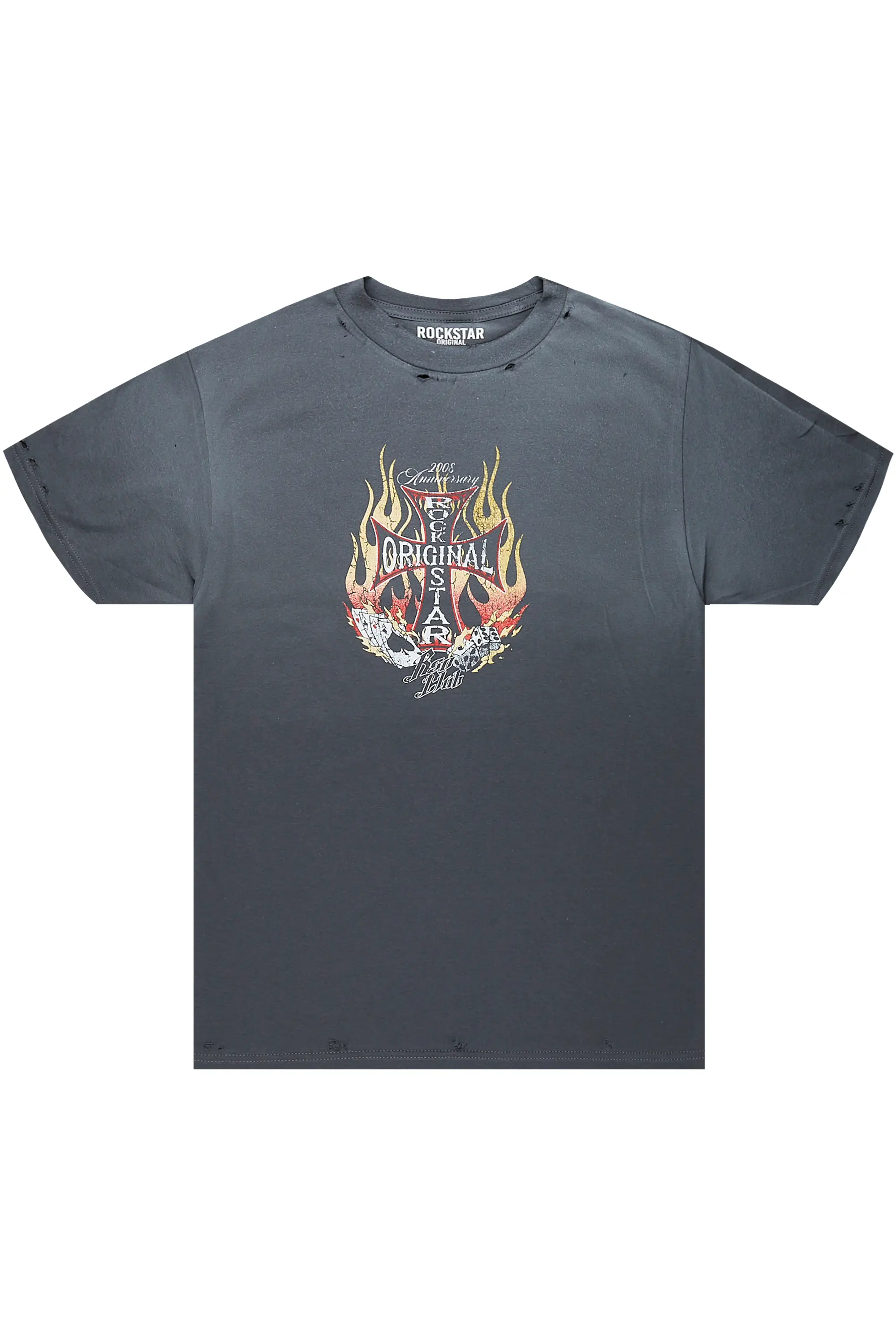 Mica Charcoal Oversized T-Shirt - Image 5