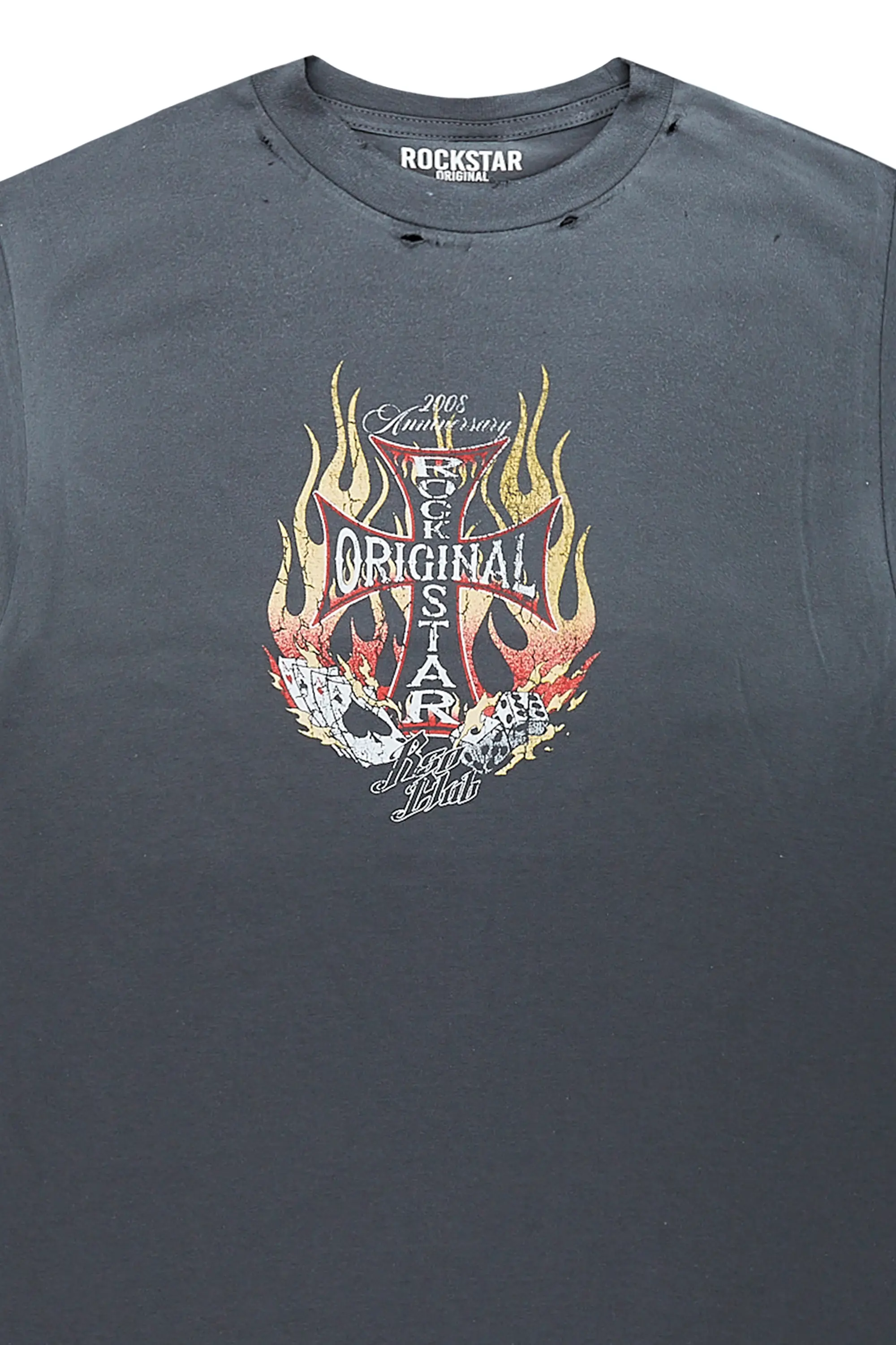 Mica Charcoal Oversized T-Shirt - Image 7