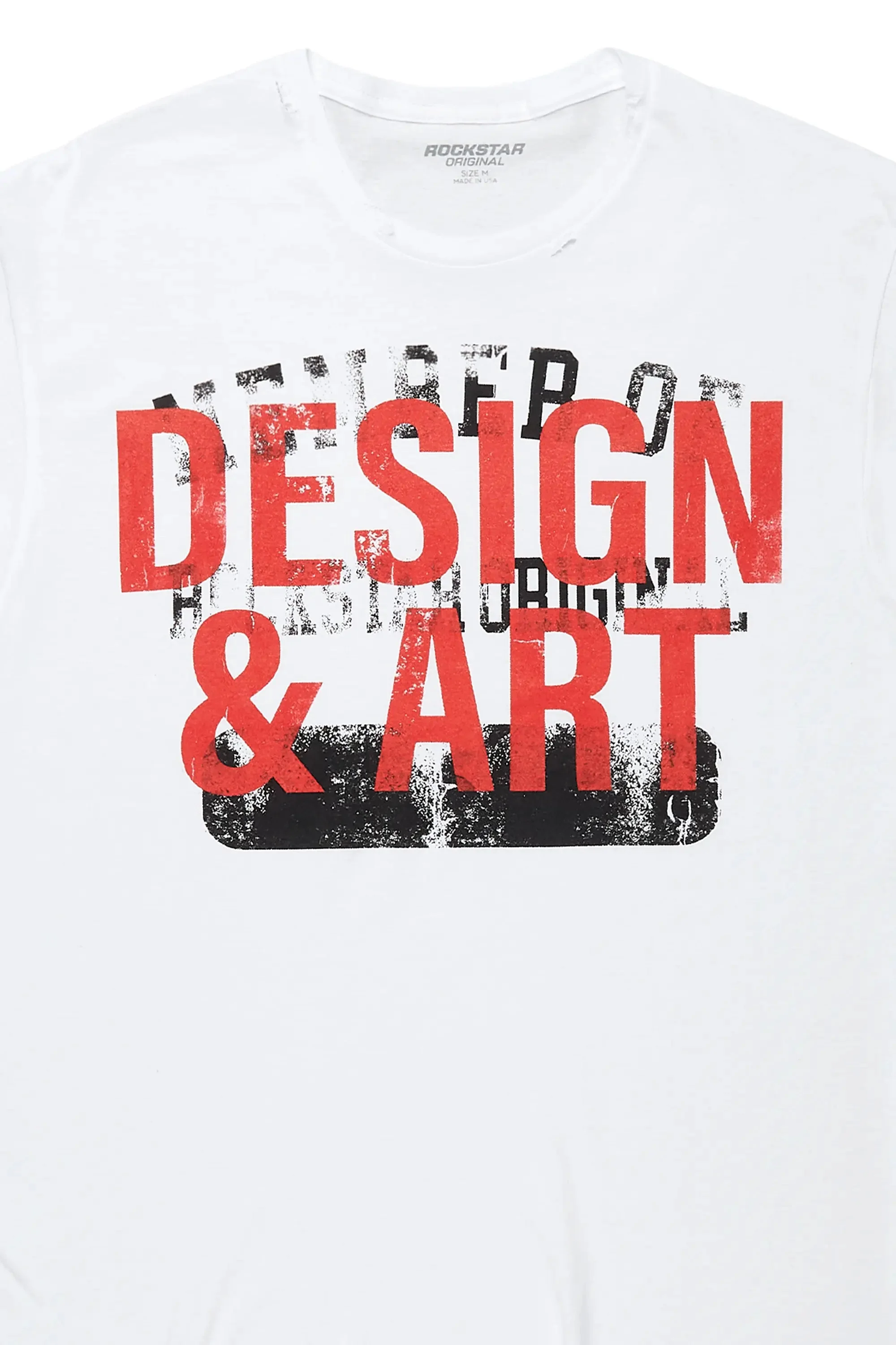 Yolanda White Oversized T-Shirt - Image 2