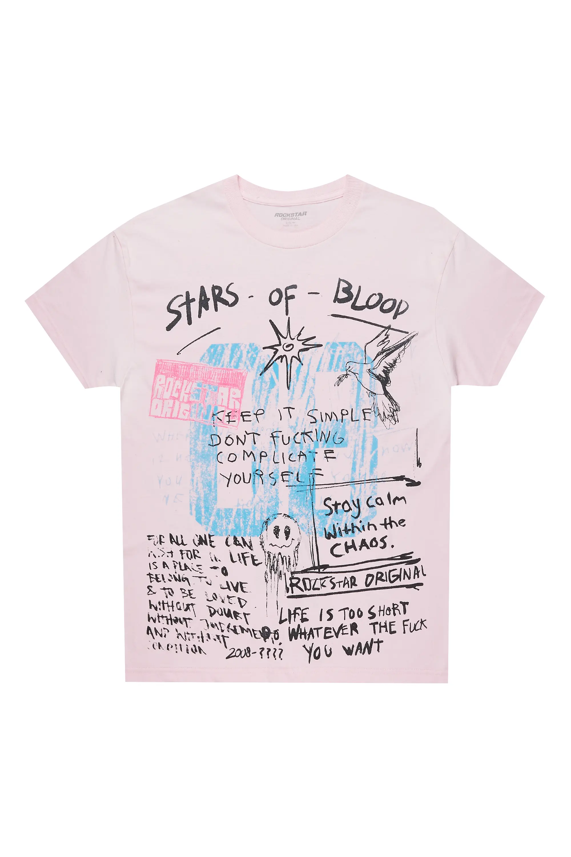 Shamirra Pink Oversized T-Shirt
