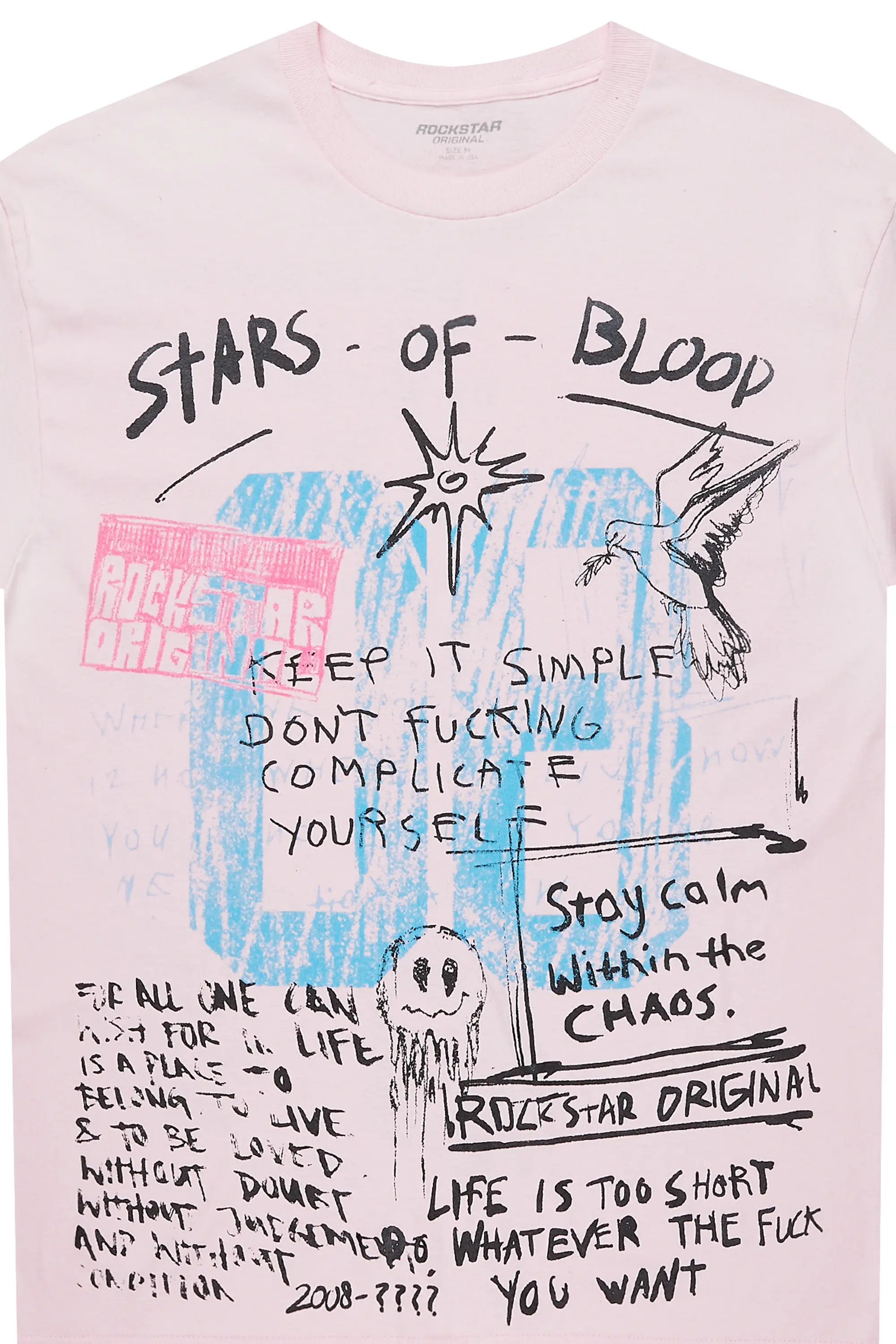 Shamirra Pink Oversized T-Shirt - Image 3