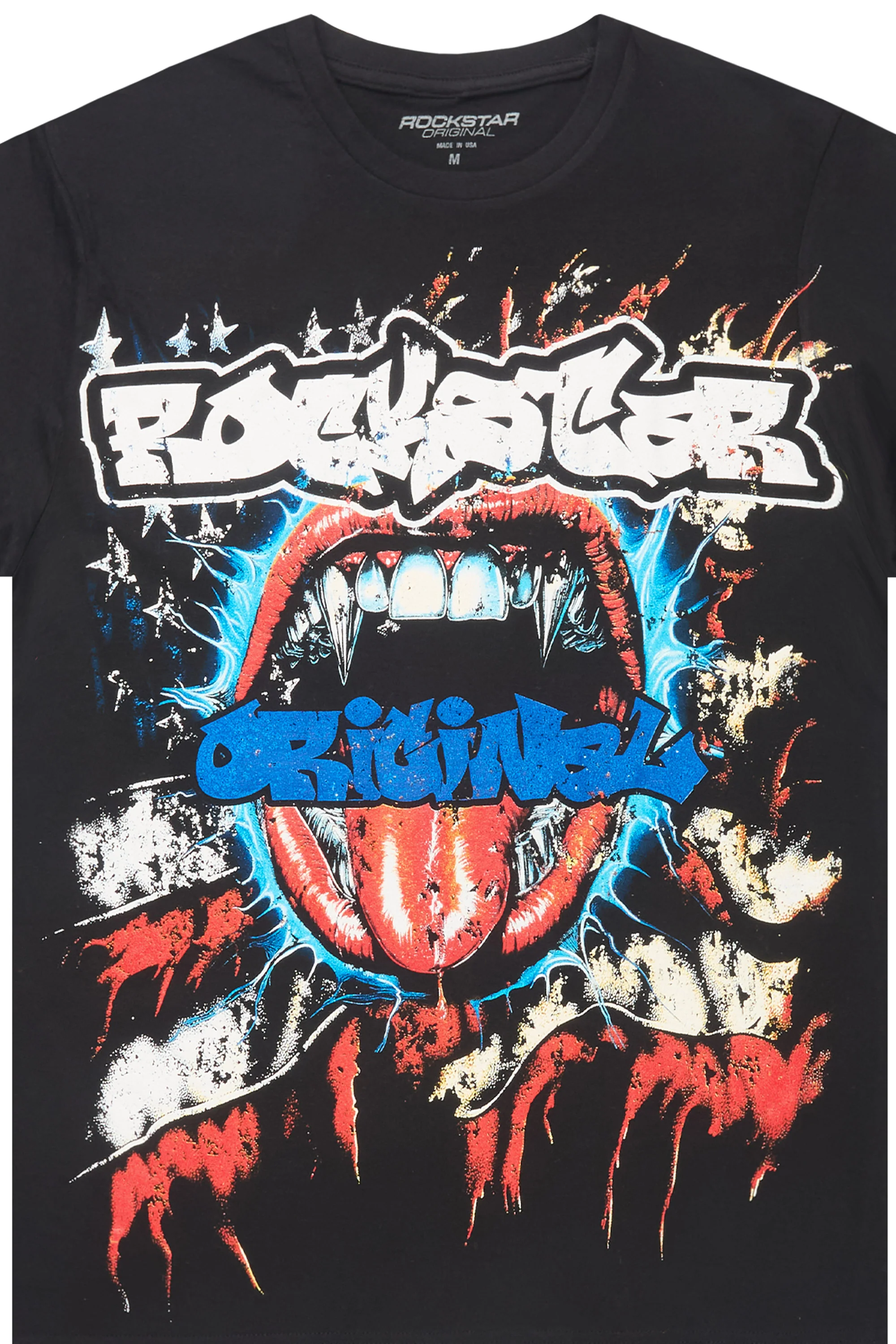Alicia Black Oversized T-Shirt - Image 2
