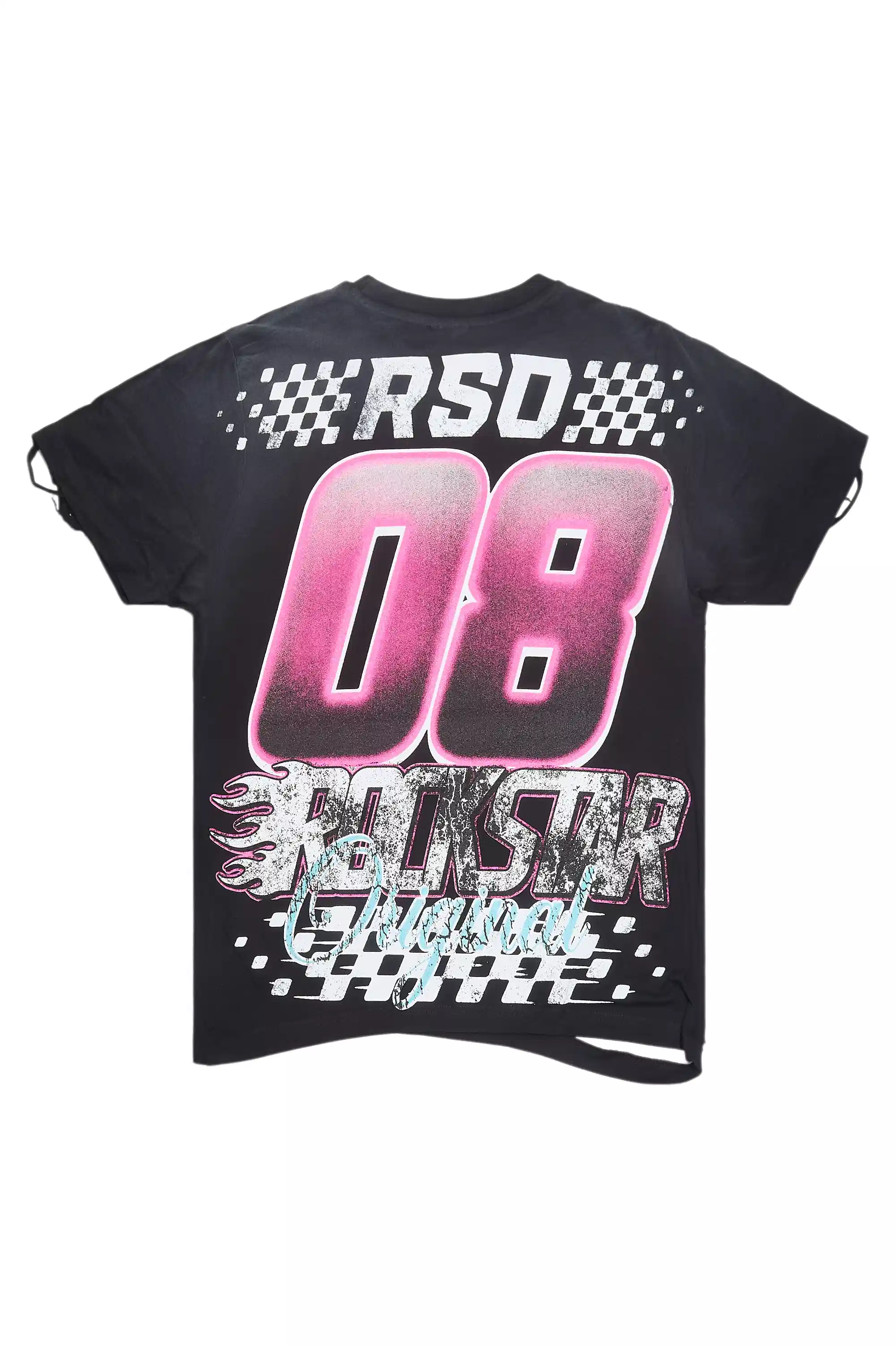 Mistelle Black Oversized T-Shirt - Image 3