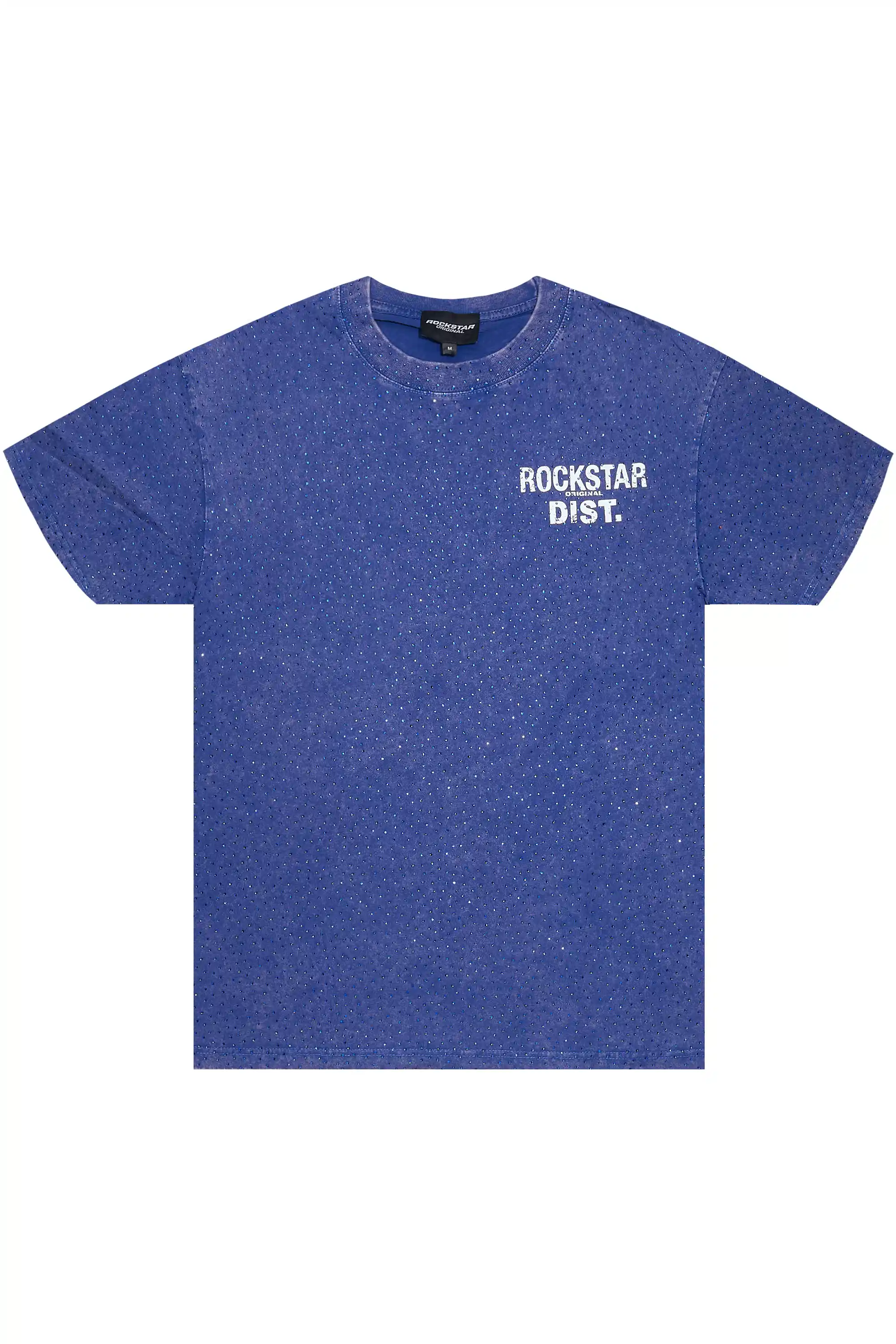 Dalasia Navy Rhinestone T-Shirt - Image 4