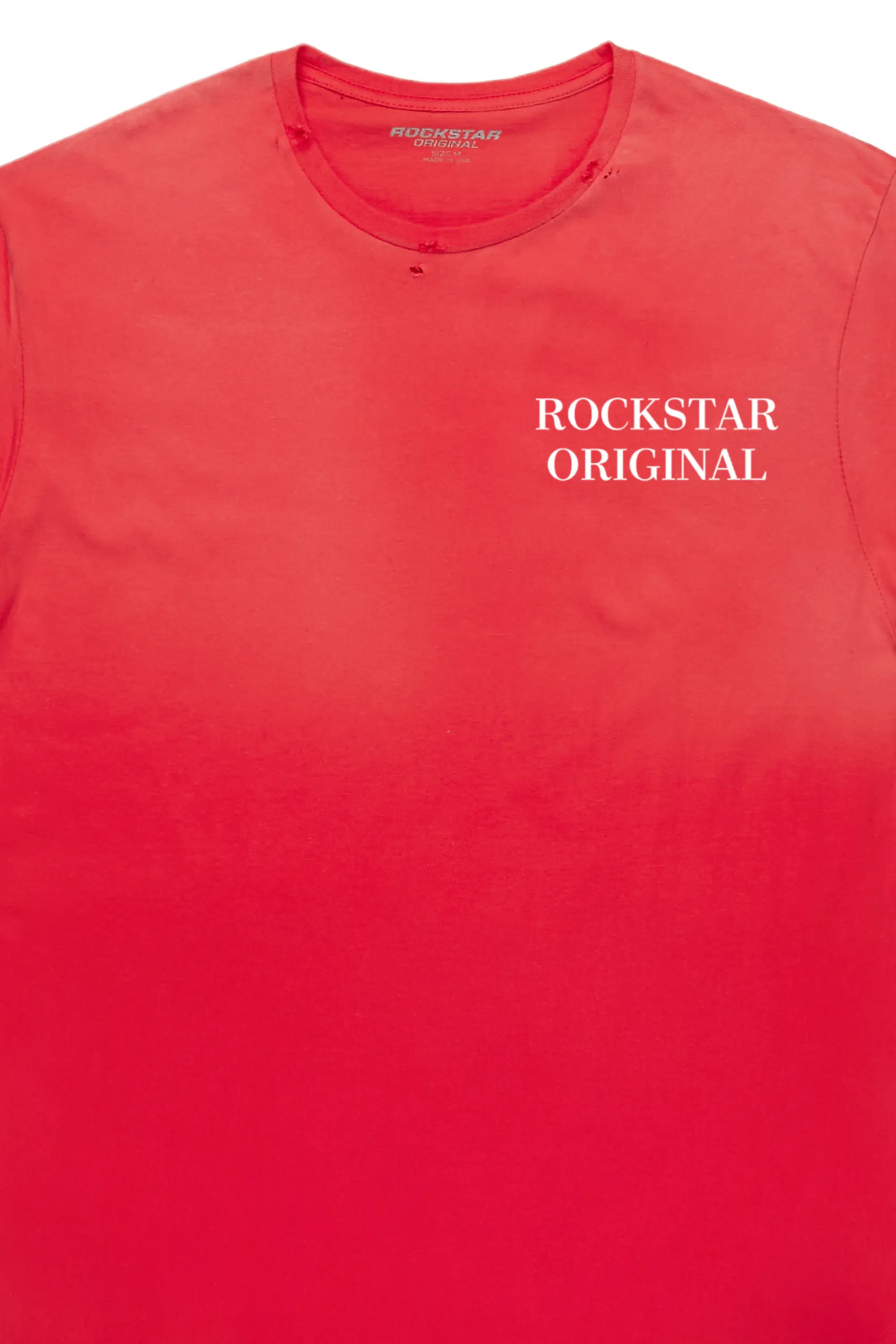 Nyokia Red Oversized T-Shirt - Image 2