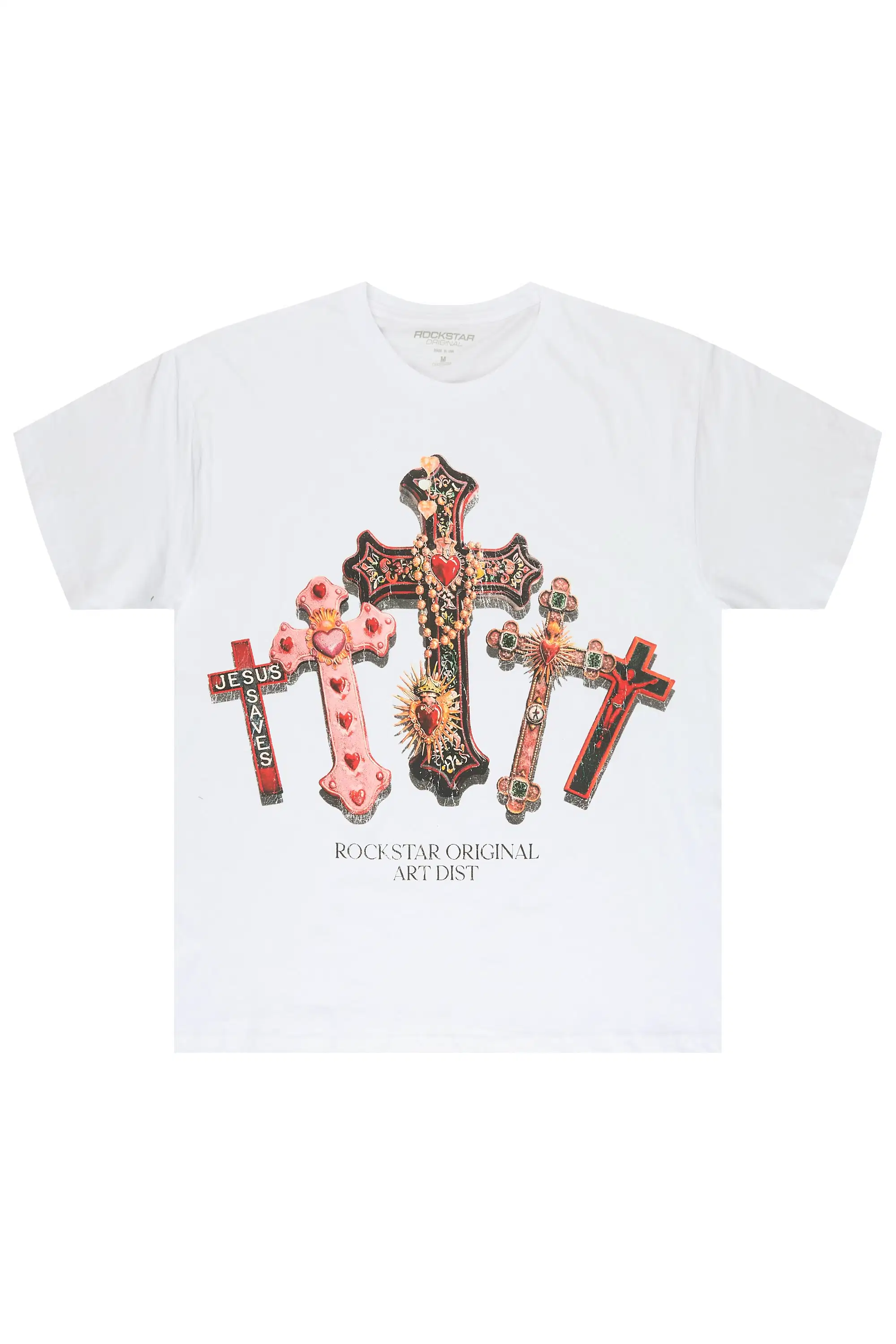 Toshica White T-Shirt