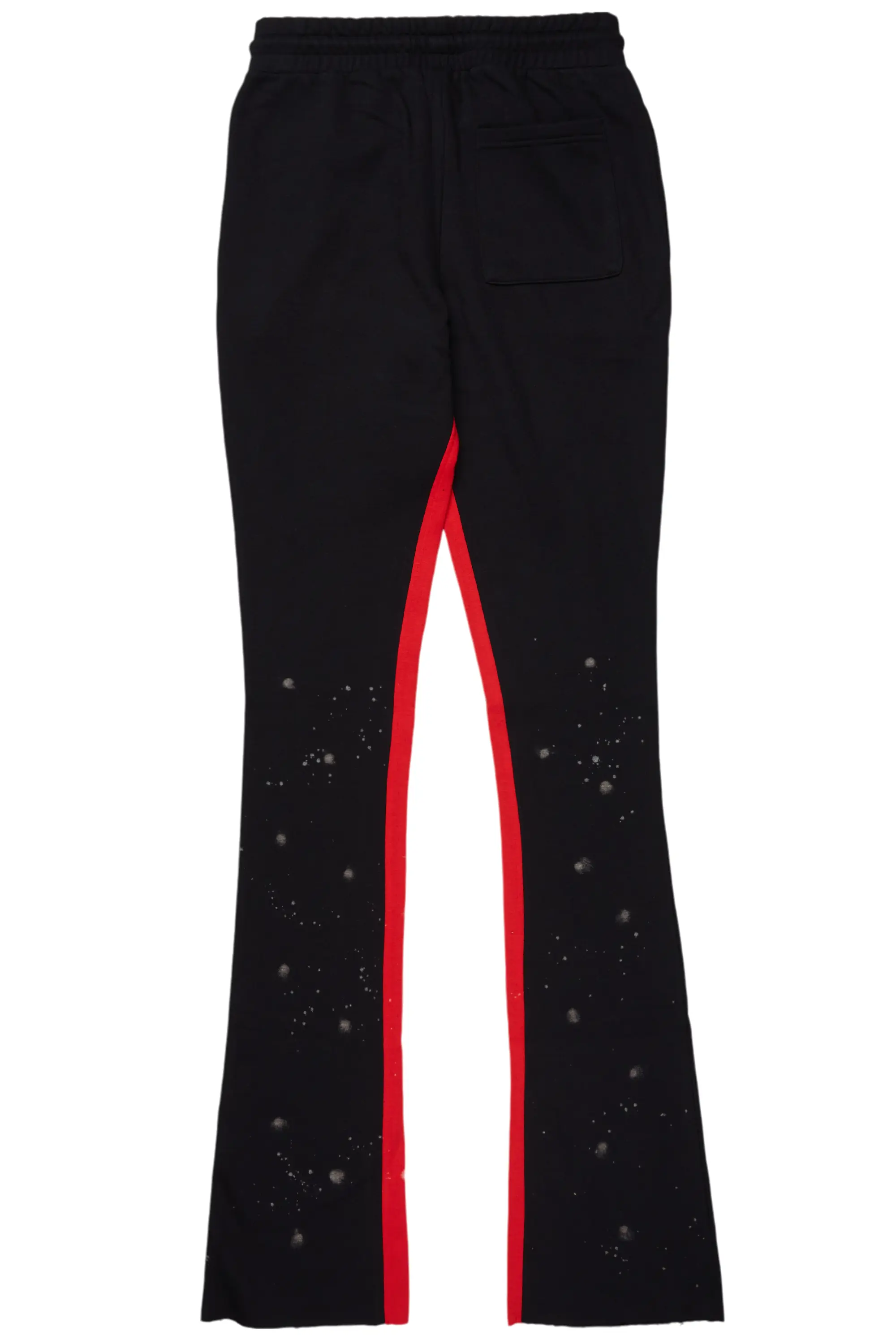 Brandi Black Stacked Track Pant - Image 3