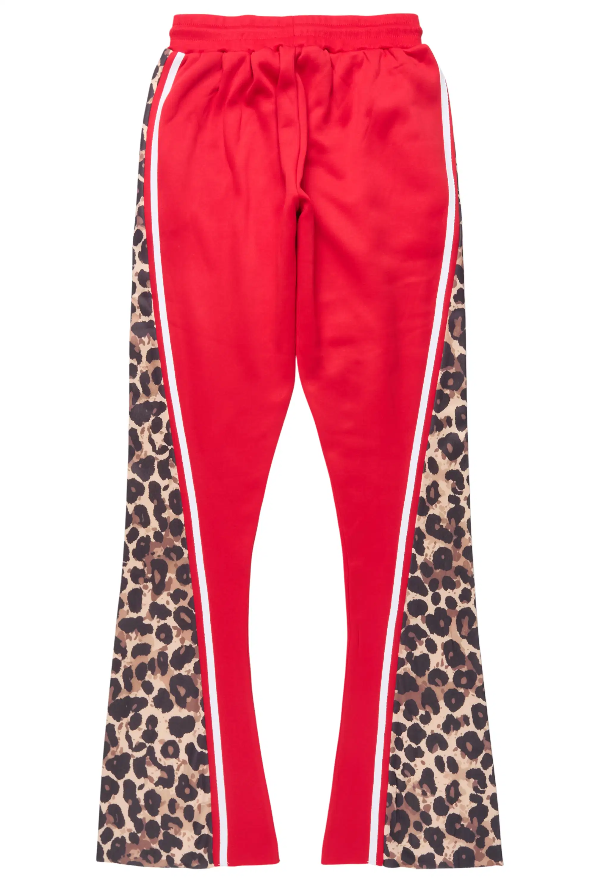 Soana Red Stacked Track Pant - Image 8